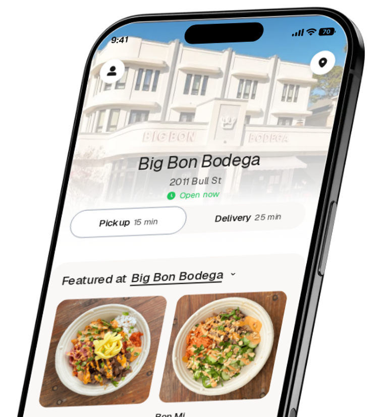 Big Bon Bodega app preview