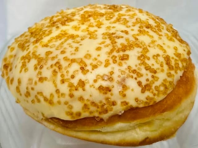 Creme Brûlée Filled Donut.